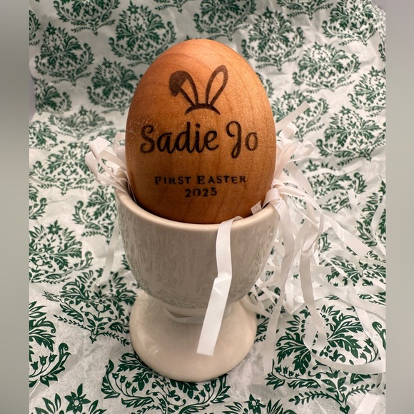 Personalized Wooden Eggs - Picture 14 of 16